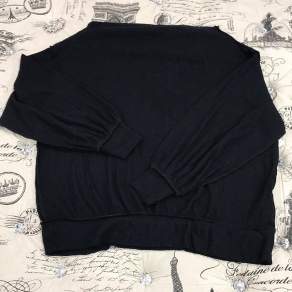 Free People Off-the-Shoulder Knit Sweater - Picture 2 of 7